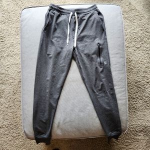 Vuori Sunday Performance Joggers, XS, Charcoal Heather Gray